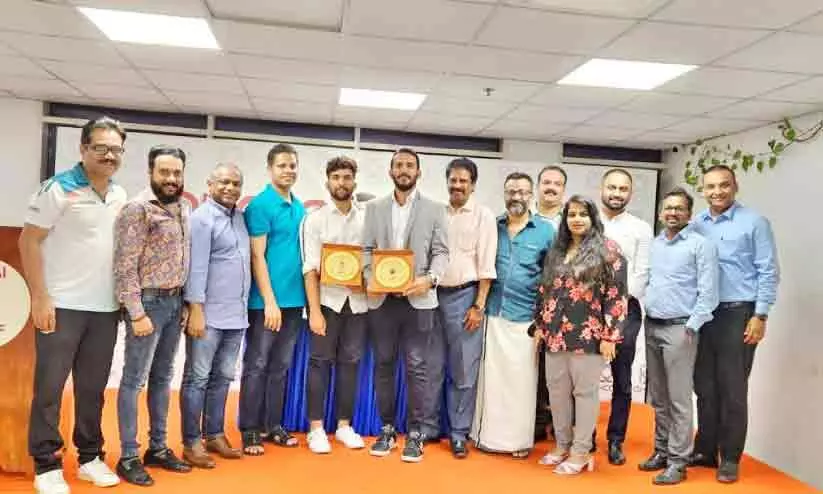 മ​ല​യാ​ളി താ​ര​ങ്ങ​ൾ​ക്ക്​​​ സ്വീ​ക​ര​ണം