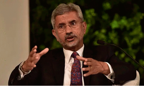 External affairs minister S Jaishankar