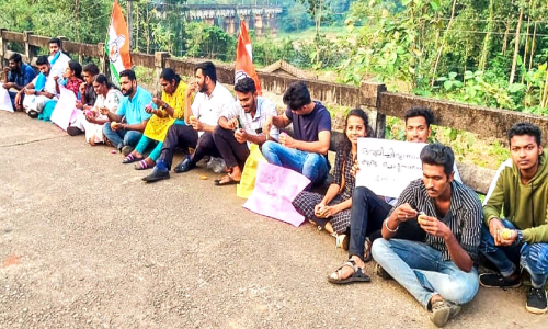 Moral thuggery; Youth Congress protest
