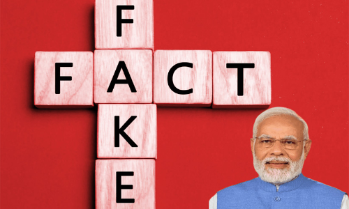 രാജ്യത്തെ ആശങ്കയിലാക്കുന്ന വ്യാജവാർത്തകൾ സൂക്ഷിക്കണമെന്ന് മോദി