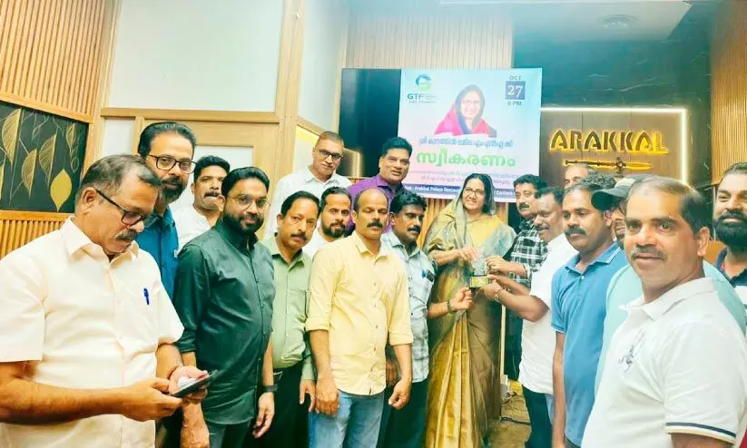 welcomed Kanathil Jamila MLA welcomed Kanathil Jamila MLA