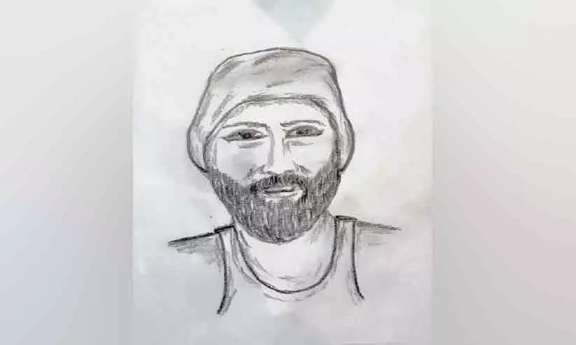 സ്ത്രീയെ ആക്രമിച്ച സംഭവം: പ്രതിയുടെ രേഖാചിത്രം പുറത്തുവിട്ടു