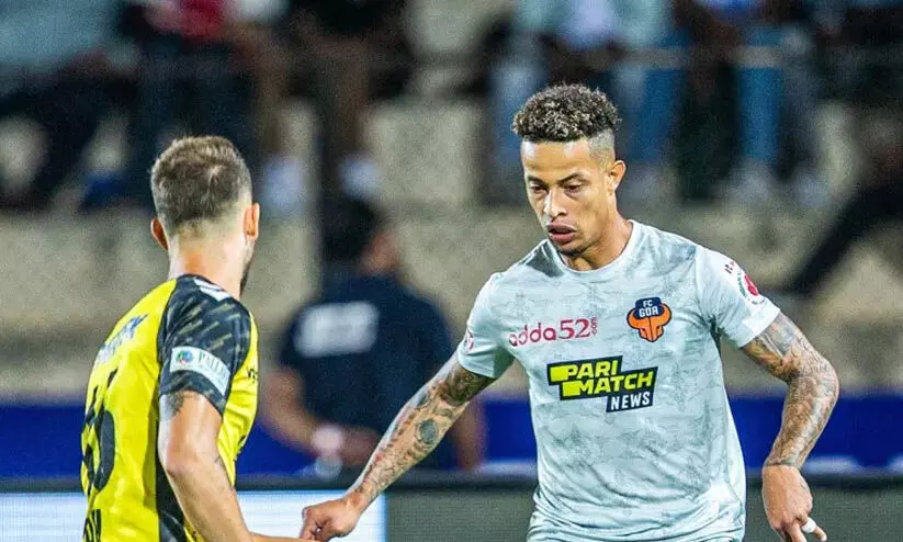 ഒരു ഗോളിന് ഗോവയെ തോൽപിച്ചു; ഒന്നാമതെത്തി ഹൈദരാബാദ് ഒരു ഗോളിന് ഗോവയെ തോൽപിച്ചു; ഒന്നാമതെത്തി ഹൈദരാബാദ്