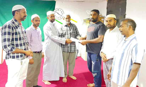 തൊ​ഴി​ൽ പ്ര​തി​സ​ന്ധി​യി​ലാ​യ ക​ണ്ണൂ​ർ സ്വ​ദേ​ശി നാ​ട​ണ​ഞ്ഞു