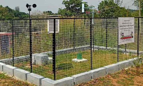 ഉദ്ഘാടനത്തിനൊരുങ്ങി കാലാവസ്ഥ നിരീക്ഷണകേന്ദ്രം