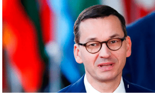 Poland Prime Minister Mateusz Morawiecki