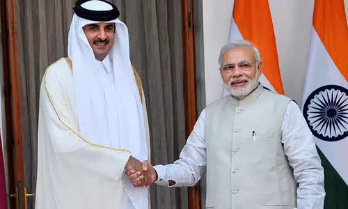 Qatar Emir, Narendra Modi