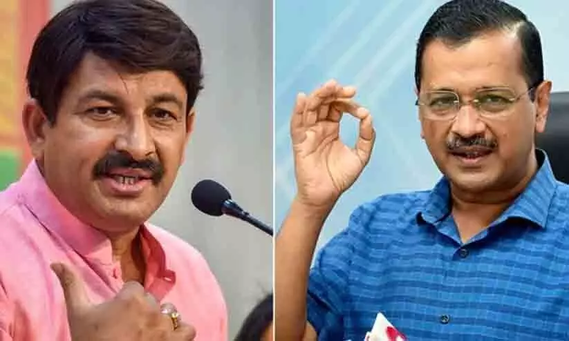Manoj Tiwari, Kejriwal