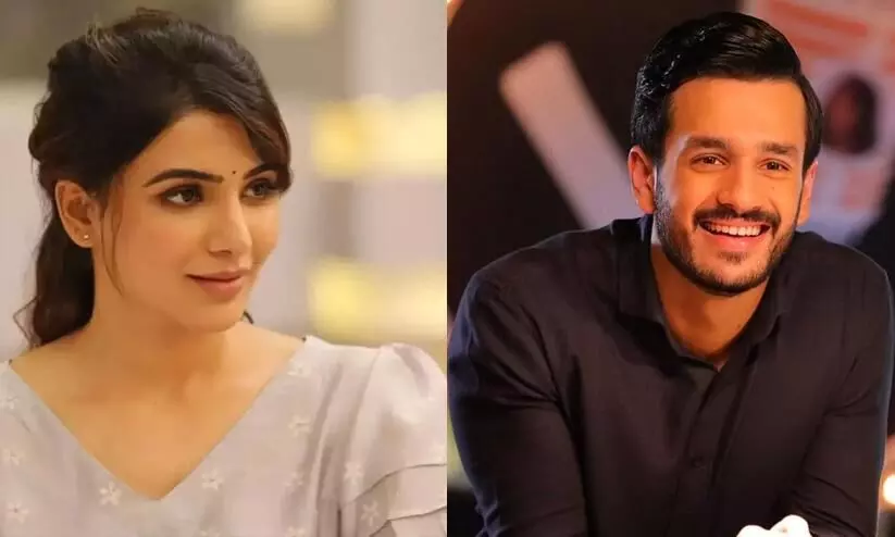 Samantha Ruth Prabhus  Ex Husband Naga Chaitanyas half-brother Akhil Akkinenis  gets a warm note for recovery to Actress