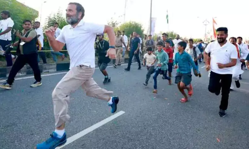 rahulji race with children rahulji race with children