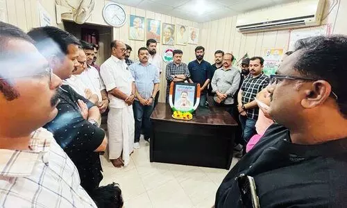 സ​തീ​ശ​ൻ പാ​ച്ചേ​നി അ​നു​സ്മ​ര​ണം