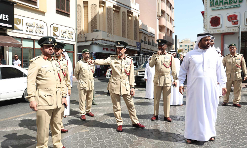 Dubai Police chief visits Naif Station
