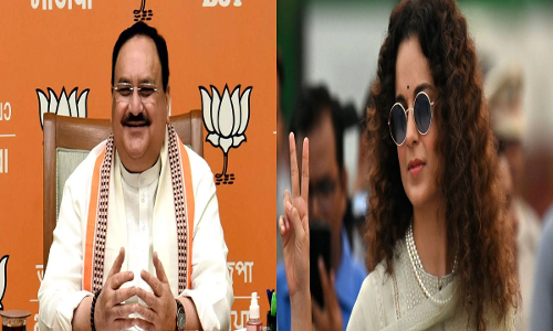 കങ്കണയെ ബി.ജെ.പിയിലേക്ക് സ്വാഗതം ചെയ്യുന്നുവെന്ന് നദ്ദ; സീറ്റ് നൽകുമോയെന്നതിലും പ്രതികരണം