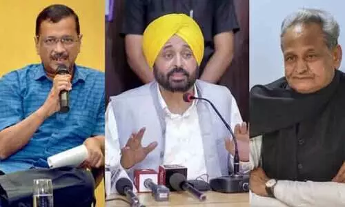 ഗുജറാത്ത് പിടിക്കാനുറപ്പിച്ച് കെജ്രിവാൾ; മൂന്ന് മുഖ്യമന്ത്രിമാർ ഇന്ന് സംസ്ഥാനത്ത്