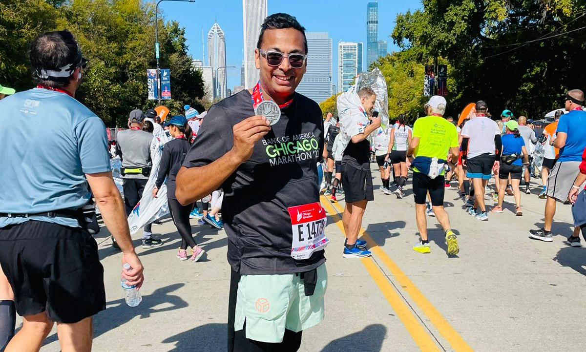 Sameel Ashraf wins Chicago Marathon Sameel Ashraf wins Chicago Marathon