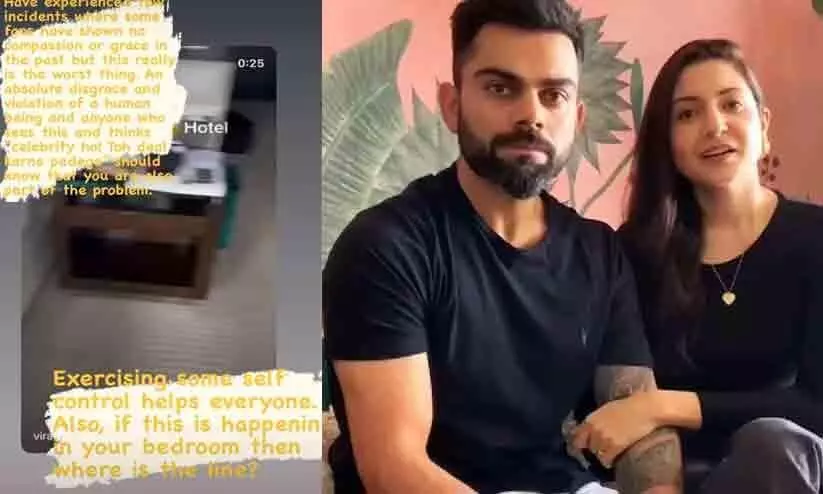 Anushka Sharma pens Angry notes as fan shares video of Virat Kohlis hotel room