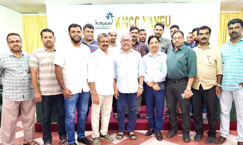 കോൺസൽ കിഷൻ സിങ്ങിന് കെ.എം.സി.സി യാംബു സെൻട്രൽ കമ്മിറ്റി സ്വീകരണം നൽകി കോൺസൽ കിഷൻ സിങ്ങിന് കെ.എം.സി.സി യാംബു സെൻട്രൽ കമ്മിറ്റി സ്വീകരണം നൽകി