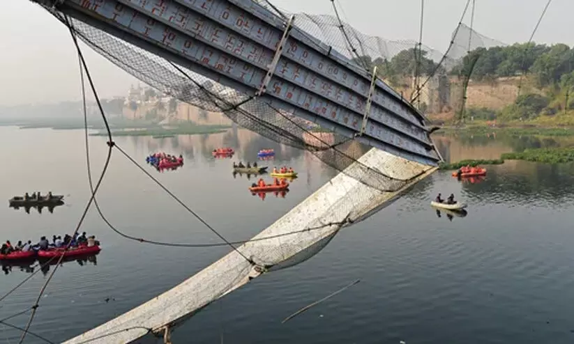 PM Modi to visit Gujarats Morbi tomorrow where bridge collapse killed over 130 PM Modi to visit Gujarats Morbi tomorrow where bridge collapse killed over 130