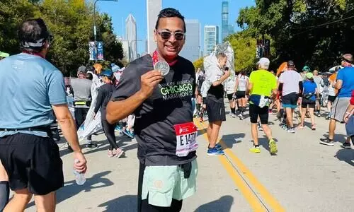 Sameel Ashraf wins Chicago Marathon