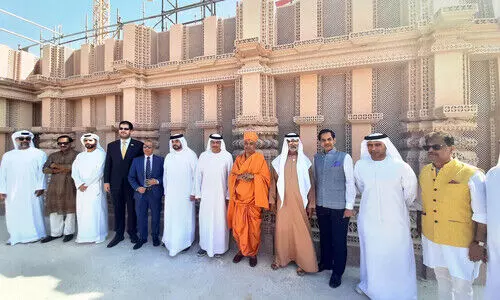 Abu Dhabi Hindu temple celebrates Diwali