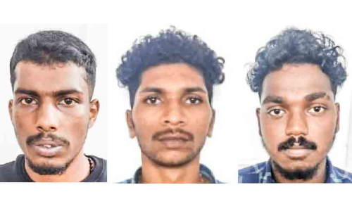 അടഞ്ഞുകിടന്ന വീട്ടില് മോഷണം; മൂന്നുപേർ അറസ്റ്റിൽ അടഞ്ഞുകിടന്ന വീട്ടില് മോഷണം; മൂന്നുപേർ അറസ്റ്റിൽ