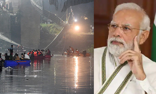 തെരഞ്ഞെടുപ്പ് സമയത്ത് പാലം തകർന്നത് ദൈവത്തിന്റെ സന്ദേശം; മോദിയുടെ പ്രസംഗം കുത്തിപ്പൊക്കി നെറ്റിസൺസ്