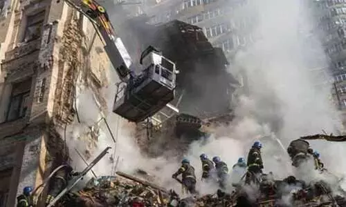 Missile strikes reported across Ukraine including capital Kyiv