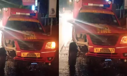 മുഖ്യമന്ത്രിയുടെ  എസ്കോർട്ട് വാഹനം അപകടത്തിൽപ്പെട്ടു