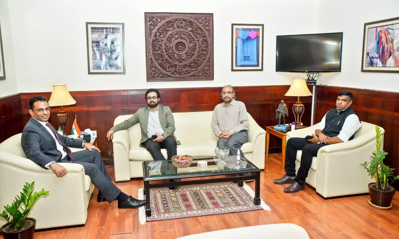 John Brittas MP held meeting with Indian Ambassador