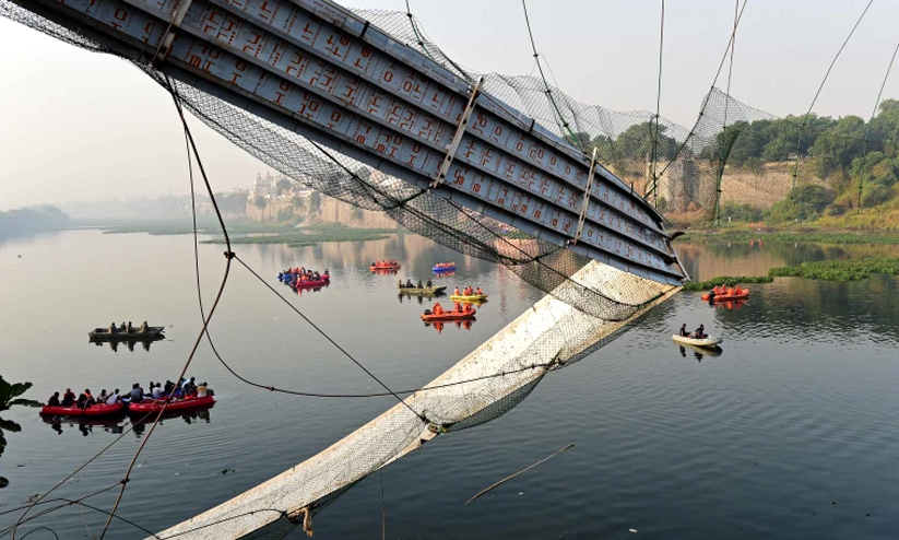 Cable Bridge collapse Cable Bridge collapse