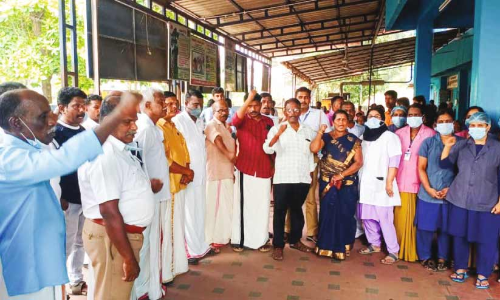 Security personnel assaulted at mathru shishu