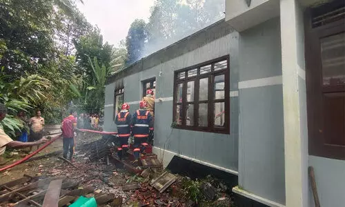 കട്ടപ്പനയിൽ വീട് കത്തി നശിച്ചു; ഷോർട് സർക്യൂട്ട് എന്ന് പ്രാഥമിക നിഗമനം