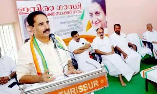 കോൺഗ്രസ് ദുർബലമാകുമ്പോൾ ഫാഷിസം വളരുന്നു-എൻ.കെ. പ്രേമചന്ദ്രൻ എം.പി