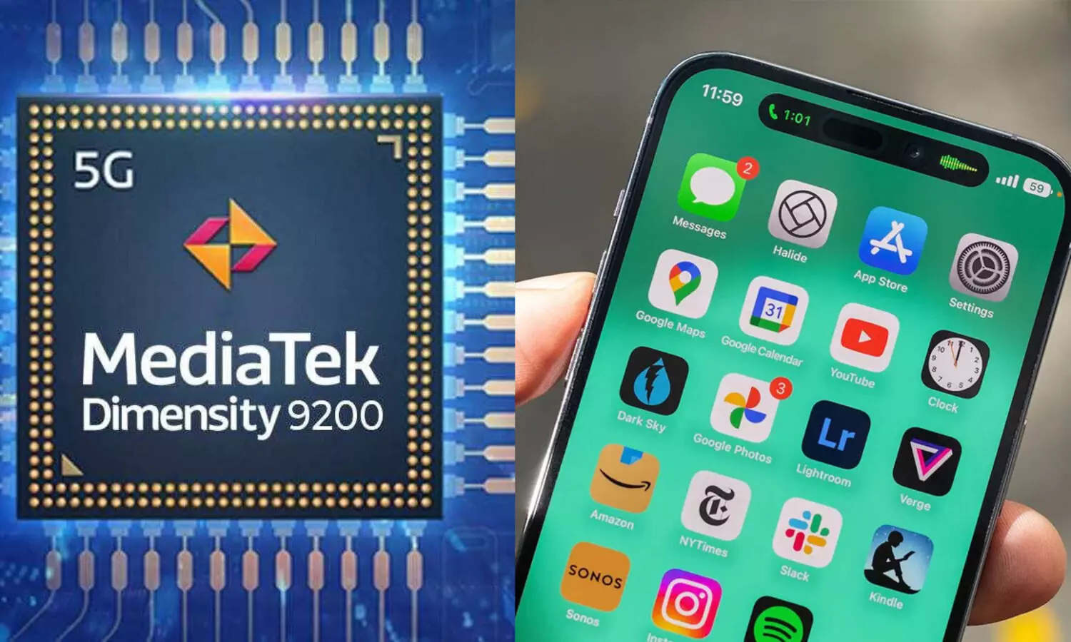 കരുത്തിൽ ആപ്പിൾ ചിപ്സെറ്റിനെ തോൽപ്പിച്ച് മീഡിയടെക് ഡൈമൻസിറ്റി 9200