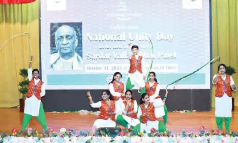 എം​ബ​സി​യി​ൽ ദേ​ശീ​യ ഐ​ക്യ​ദി​നാ​ഘോ​ഷം