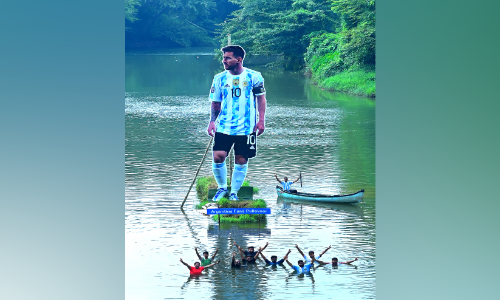 അർജന്റീനയും ഏറ്റെടുത്തു, ചെറുപുഴയിലെ വലിയ മെസ്സിയെ