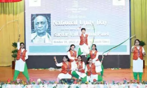 എം​ബ​സി​യി​ൽ ദേ​ശീ​യ ഐ​ക്യ​ദി​നാ​ഘോ​ഷം