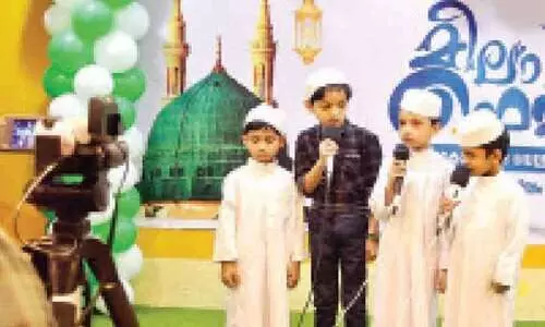 ഐ.​സി.​എ​ഫ് ഫ​ഹാ​ഹീ​ൽ മ​ദ്റ​സ മീ​ലാ​ദ് ഫെ​സ്റ്റ്