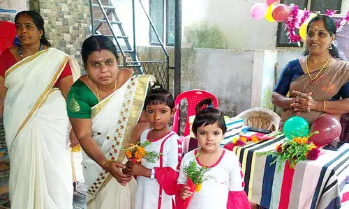 അംഗൻവാടിയിൽ പഠിതാക്കളായി ഇതര സംസ്ഥാന ബാലികമാരും