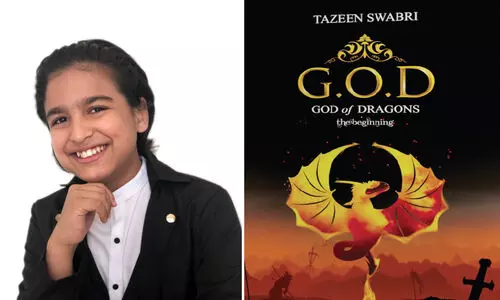 Taseen wrote an English novel at the age of 12.