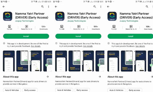 Namma Yatri of Auto Unions in Bangalore City