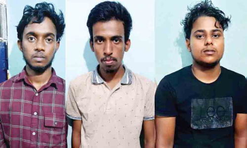 കോട്ടക്കലിൽ മൂന്നംഗ മോഷണ സംഘം അറസ്റ്റിൽ