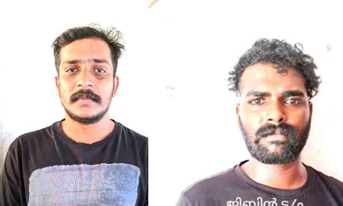 കഞ്ചാവുമായി യുവാക്കൾ പിടിയിൽ