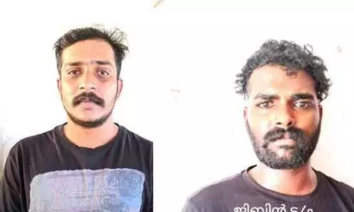 കഞ്ചാവുമായി യുവാക്കൾ പിടിയിൽ