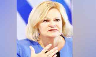 ലോകകപ്പ് തയാറെടുപ്പുകളെ പ്രശംസിച്ച് ജർമൻ മന്ത്രി നാൻസി ഫൈസർ ലോകകപ്പ് തയാറെടുപ്പുകളെ പ്രശംസിച്ച് ജർമൻ മന്ത്രി നാൻസി ഫൈസർ