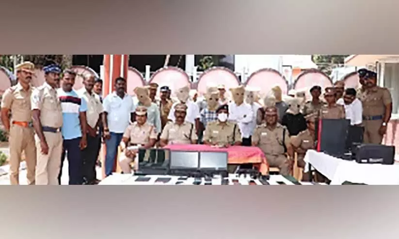 കന്യാകുമാരിയിൽ സാമ്പത്തിക വഞ്ചനകുറ്റത്തിന് 17 പേർ അറസ്റ്റിൽ