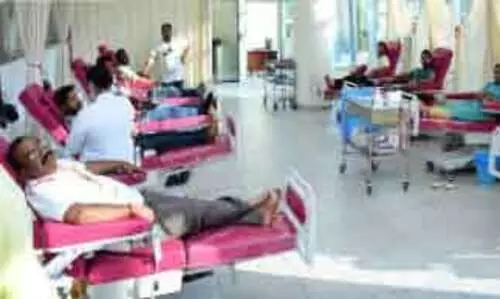 ബി.​ഡി.​കെ കു​വൈ​ത്ത്  ​ചാപ്റ്റ​ർ ര​ക്ത​ദാ​ന ക്യാ​മ്പ്