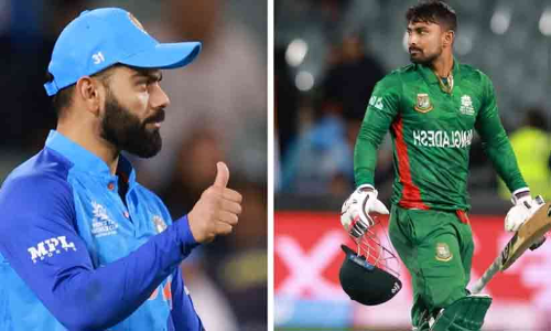 ഇന്ത്യയെ വിറപ്പിച്ച ബംഗ്ലാദേശ് താരത്തിന് കോഹ്‍ലിയുടെ സമ്മാനം