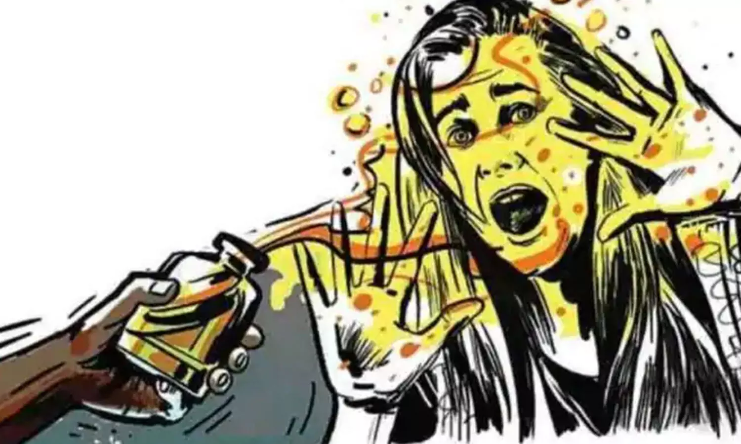 മലപ്പുറത്ത് യുവതിക്കുനേരെ ഭർത്താവിന്റെ ആസിഡ് ആക്രമണം