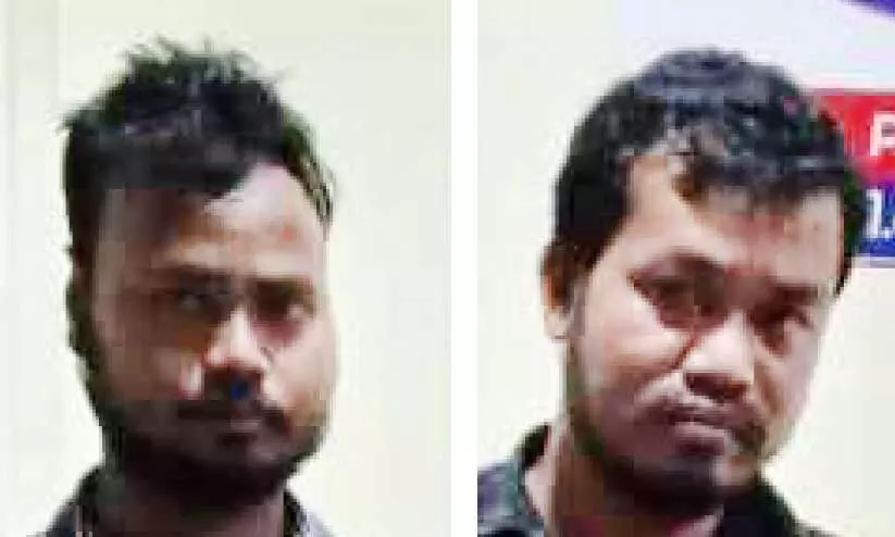 മദ്യവുമായി രണ്ടുപേർ പിടിയിൽ